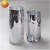 Silver Transparent Glass Vase