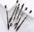 Two-in-One Pencil Sharpener Brow Groomer Eyebrow Brush Eyebrow Pencil with Pencil Sharpener Eyebrow Brush Brow Groomer Thrush Eyeliner Can Mix and Match