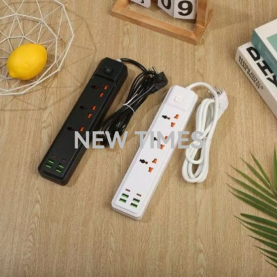 USB + PD Port Socket Foreign Trade USB Socket Foreign Trade Wiring Power Strip Multi-Bit USB + PD Port Socket with Switch