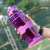 Large Capacity Outdoor Sports Bottle Transparent Bounce Fitness Tritan Water Cup Gift Wholesale Plastic Water Bottle