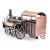Retro Tin Steam Locomotive Model European Creative Domestic Ornaments Metal Crafts 620