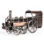 Retro Tin Steam Locomotive Model European Creative Domestic Ornaments Metal Crafts 620