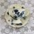 Coffee Set Ceramic British Style Golden Edge Big Mouth Blue and White Flower Red Flower Cup French Restaurant Bar Home