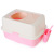 Top-in Litter Box Cat Toilet Pp Large Closed Litter Box Get Cat Litter Scoop Litter Box in Stock