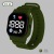 New LED Electronic Watch C3-11 Football Square Apple Waterproof Digital Sports Student Fashion Wearing Bracelet