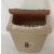 Trash Can New Plastic Bucket Dust Basket Wastebasket Toilet Pail round Trash Can Fashion Printed Garbage Storage Container