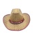 Summer Men's Western Cowboy Outdoor Mountaineering Sun Protective Sun Hat Farmer Farm Straw Hat Thickened Cowboy Hat Wholesale