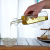 Kitchen Durable Pour Oil Pot Leak-Proof Soy Sauce Heat-Resistant Borosilicate Frosted Spot Vinegar Sesame Oil Glass Condiment Bottle