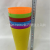Two-Color Cups Plastic Six Cup Set Color Thickened Cup Cup Creative Simple Home Couple Cup Gargle Cup Cup