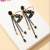 Love Heart Earrings Korean Long Tassel Earrings Temperament Entry Lux Earrings for Women