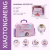 Kid's Handbag Password Suitcase Coin Bank ATM Machine Fingerprint Automatic Roll Money Music Saving Box Savings Bank Girl