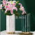 Electroplated Ceramic Vase Home Decoration Luxury Dried Flower Flower Arrangement Vase TV Cabinet Decoration Decoration