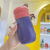 Four-Leaf Vacuum Cup Cute Large Capacity Hand Warmer Bottle Stainless Steel Cup Portable Water Cup Easy to Carry Kettle When Going out