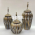 Creative Simple Ceramic Vase Crafts Ornaments Vase Furnishings Ornaments Three-Piece Vase