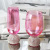 Fairy Style Wine Glass Pink Diamond Whiskey Shot Glass Decorative Goblet Ocean Water Glass Red Wine Glass Wine Glass