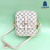 Factory Direct Sales Wholesale 2022 New Fashion Trendy Small Bag Plaid Shoulder Crossbody Small Square Bag Foreign Trade