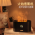 New Flame Aroma Diffuser Simulation Flame Household Ultrasonic Aroma Diffuser Bedroom Ambience Light Office Small Humidifier