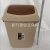 Trash Can New Plastic Bucket Dust Basket Wastebasket Toilet Pail round Trash Can Fashion Printed Garbage Storage Container