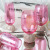 Fairy Style Wine Glass Pink Diamond Whiskey Shot Glass Decorative Goblet Ocean Water Glass Red Wine Glass Wine Glass