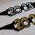Digital 2023 New Year Decorative Glasses Photo Props Fashionable New Year Photo (Digital Models Are Available Every Year)