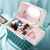 Korean Fashion Push-Pull Portable Cosmetic Bag Portable Simple Dressing Table Large-Capacity Cosmetics Storage Box