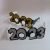 Digital 2023 New Year Decorative Glasses Photo Props Fashionable New Year Photo (Digital Models Are Available Every Year)