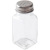 Glass Transparent Pepper Shaker Salt and Pepper Shaker Seasoning Containers Barbecue Condiment Dispenser Kitchen Supplies Home Seasoning Salt Jar