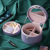 Women's Korean-Style Colorful Jewelry Box Ring Necklace Jewelry Storage Box Portable Cylinder Suitcase