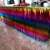 80cm * 300cm Table Skirt Party Birthday Party Layout Bright Gradient Decoration Valentine's Day Super Bright