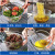 Clear Glass Bowl Borosilicate Microwave Oven Children's Fruit Instant Noodle Bowl Home Salad Bowl Dough Egg Pots