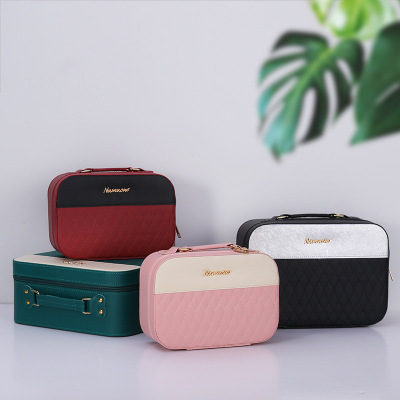 New Small Cosmetic Storage Bag Portable Toiletry Bag Simple Travel Travel Skin Care Storage Box Suitcase