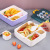 Amazon Cross-Border Children's Lunch Box Portable Microwaveable Student Bento Box Grid Lunch Box Bento Box