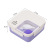 INS Student Plastic Divided Lunch Box Square with Tableware Portable Lunch Box Microwaveable Office Lunch Box