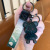 Chameleon Bear Keychain Creative Male Cartoon Bear Car Key Chain Female Exquisite Handbag Pendant One Pair of Lovers