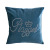 Light Luxury High Precision Velvet Letter Crown Rhinestone Pillow European Luxury Model Room Hotel Villa Sofa Cushion