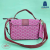 Textured Handbag Bag Women's 2022Spring New Fashion Shoulder Bag Western Style Two-Piece Suit Crossbody Small Square Bag