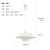 Danish Restaurant Chandelier Nordic Style Bar Milk Tea Shop B & B Restaurant Simple Bedside Creative Trending Chandelier