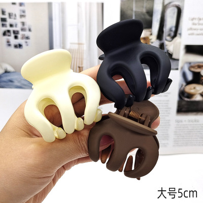 Factory Direct Sales Barrettes Anti-Collapse Back Head Fixed Gadget Grip Hair Accessories Large Pumpkin Height Female Online Influencer