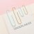 Cross-Border Four-in-One Size Long Tail Clip Clip Office Combination Macaron Color Ticket Holder Paper Clip Binding Set