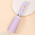 New Color Pu Handle Airbag Comb Fruit Pattern Massage Cushion Comb