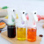 Glass Oiler Press Type Leak-Proof Spray Oiler Baking and Barbecue Oil Dispenser Kitchen Household Oil Can