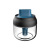 Multi-Functional Cover and Spoon Glass Seasoning Box Brush Oiler with Label Moisture-Proof Seasoning Bottle Integrated Seasoning Jar