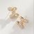 Exquisite Copper Zirconium Plated Real Gold New High Quality Earrings Vintage Jeremy