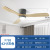 Solid Wood Fan Lamp Lamp in the Living Room Simple Nordic Restaurant Household Electric Fan Lamp Cross-Border Intelligent Remote Control Ceiling Ceiling Fan Lights