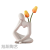 Nordic Creative Thinker Ceramic Vase Decoration Ceramic Crafts Living Room Flower Arrangement Home Hallway Decorations