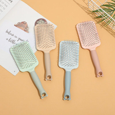 Cute Pet Air Cushion Comb Plastic Airbag Comb Tangle Teezer Student White Collar Scalp Massage Comb Curly Hair Comb for Women