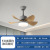 Wholesale Living Room LED Ceiling Fan Lights MIJIA Simple Restaurant Frequency Conversion Little Fan Lamp with Light Electric Fan Lamp Chandelier