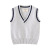 Pick Size Fleece-Lined Children's Kindergarten Baby School Uniform Cotton Sweater Vest Boys' Medium and Large Girl's Knitted Vest