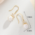 Exquisite Copper Zirconium Plated Real Gold New High Quality Earrings A347fashion Jersey