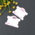 Korean Style Children's Rubber Band Hair Ring and Hairpins Card Strawberry Bow Card Paper Square Card DIY Hair Accessories Paper Card Accessories